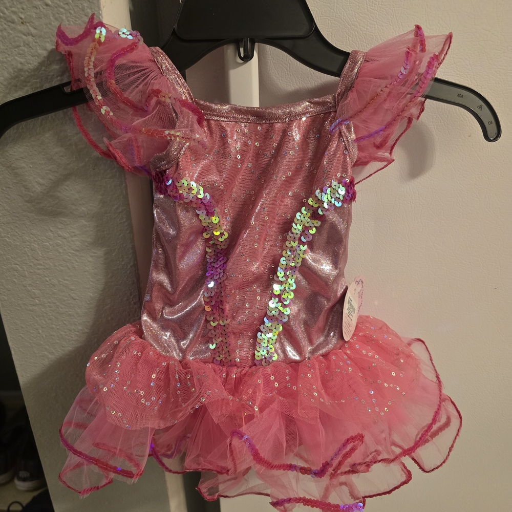 Popatu Pink Sequin Tutu Costume